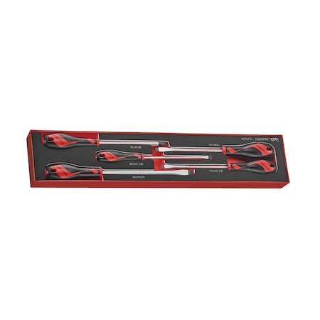 Teng Tools TEX915N - 5 Piece Flat and PH Type Screwdriver Set in EVA TEX915N